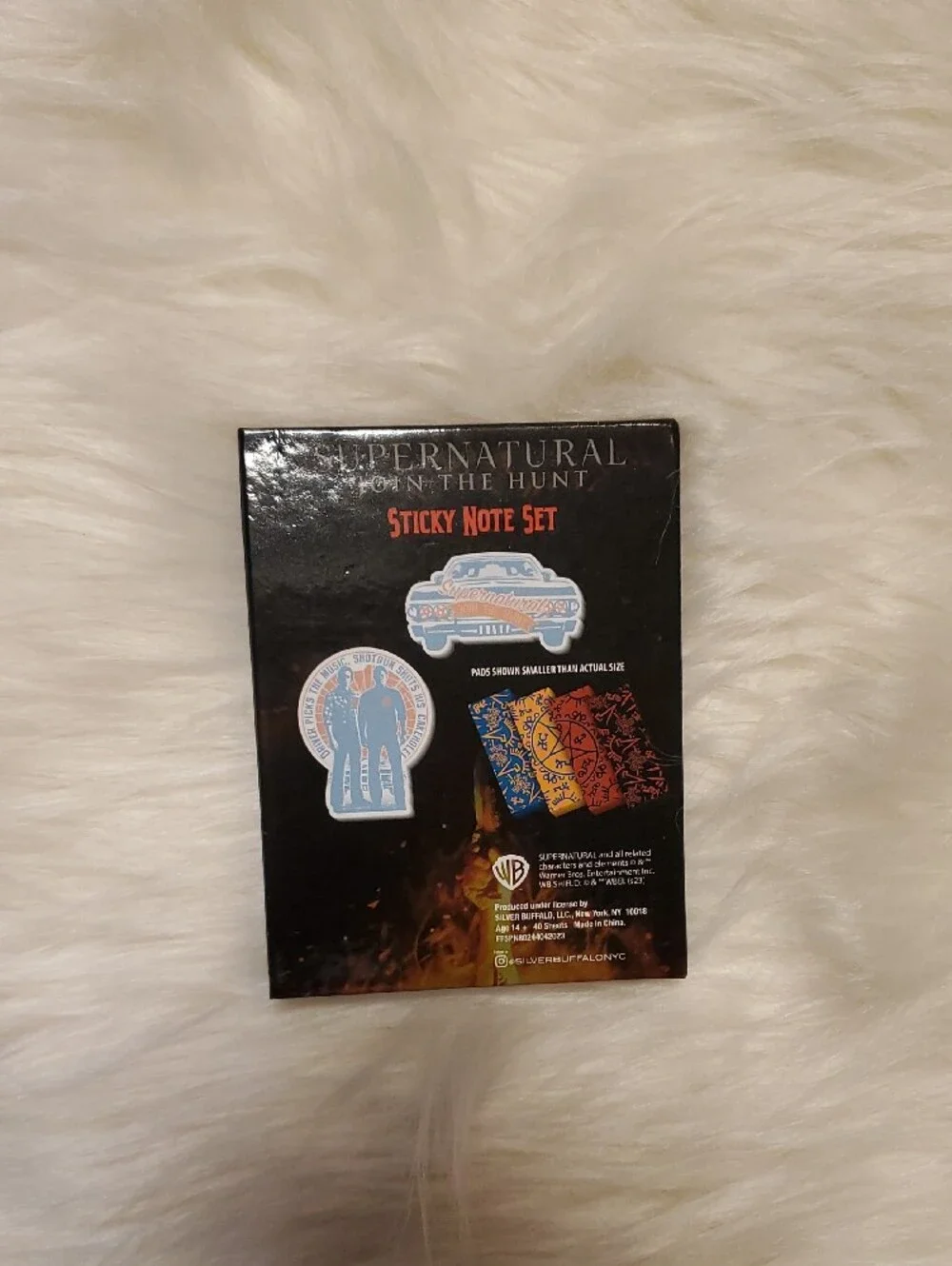 'I'd Rather Be Watching Supernatural' Sticker And Keychain Bundle